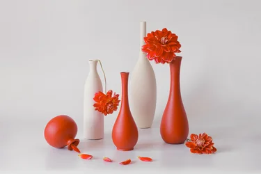 Modernes Blumenstillleben