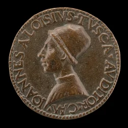 Giovanni Alvise Toscani, ca. 1450-1478, Mailänder Juriskonsult, Konsistorialanwalt...[Vorderseite]