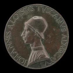 Giovanni Alvise Toscani, ca. 1450-1478, Mailänder Juriskonsult, Konsistorialanwalt [Vorderseite]