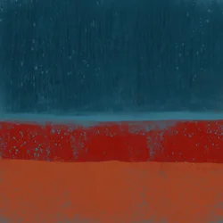 Tiefroter Horizont