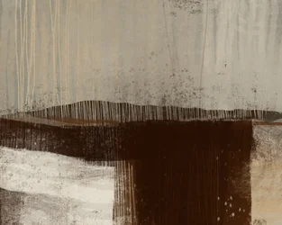 Erdige abstrakte Landschaft