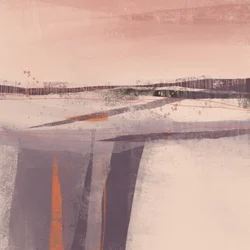 Gedämpfter Abstrakter Horizont