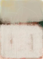 Gedämpfter Horizont Abstrakt