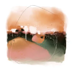 Weicher abstrakter Horizont