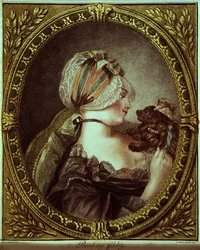 Provoking Fidelity, graviert von Louis Marin Bonnet