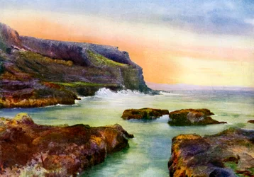 Die Klippe, Castlerock, Londonderry, Nordirland, 1924-1926
