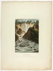 Wasserfall von Terni, Tafel vierzehn aus den Ruinen von Rom