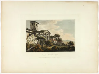 Tempel des Herkules in Cori, Tafel zweiunddreißig aus den Ruinen von Rom