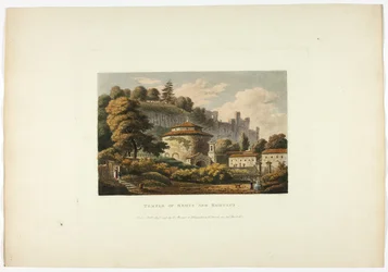 Tempel des Remus und Romulus, Platte sechzehn aus den Ruinen von Rom