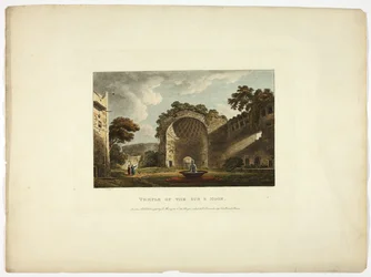 Tempel der Sonne und des Mondes, Tafel zwei aus Ruinen von Rom