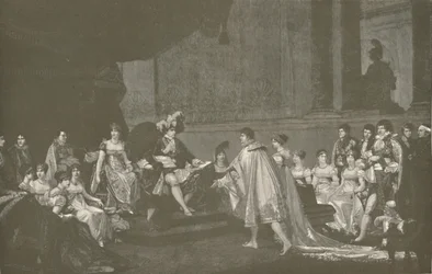 Hochzeit von Prinz Jerome Bonaparte und Prinzessin Frederica Catherine von Württemberg, 1807, 1896