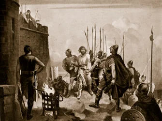 Die Kapitulation von Bamborough Castle