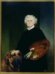Porträt von Rosa Bonheur (1822-1899)