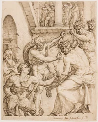 Christus wird mit Dornen gekrönt, ca. 1548