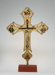 Prozessionskreuz, ca. 1320