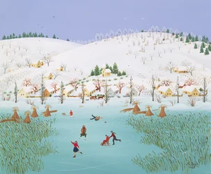 Auf dem gefrorenen See, 1987