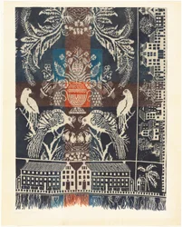 Boston Town Coverlet