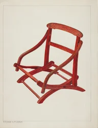 Kinderklappstuhl, ca. 1938