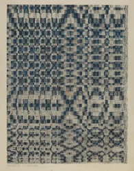 Bettdecke, ca. 1938