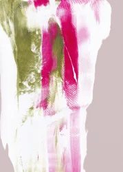 Fuchsia-grüne Striche