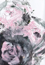 Rosa Graues Dynamisches Abstrakt