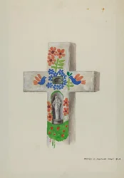 Zementkopfstein, ca. 1937