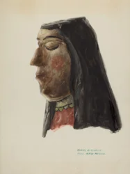 Kopf von Guadalupe