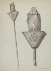 Bußprozessionslaterne, ca. 1937