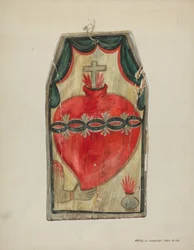 Retablo Heiliges Herz, ca. 1939