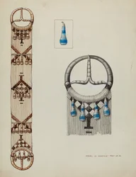 Spanischer Sattel, ca. 1937