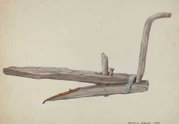 Holzpflug