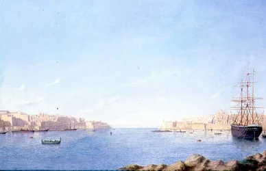 Hafen von Valletta