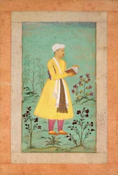 Porträt von Nakib Khan, frühes 17. Jahrhundert