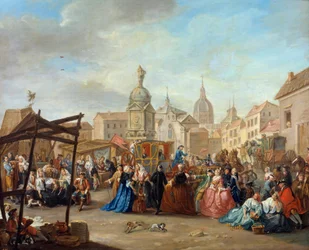 Cebadax-Platz in Madrid