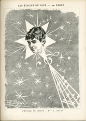 Illustration von Manuel Luque in La Caricature (1880)