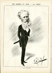 Illustration von Manuel Luque in La Caricature (1880)