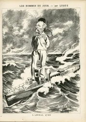 Illustration von Manuel Luque in La Caricature (1880)