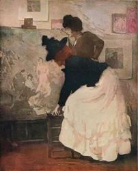 Die Kritiker, ca. 1902