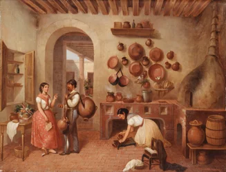 In der Küche der Hacienda