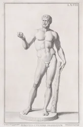 Statue des Herkules, 1734