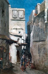 Straße in Algier
