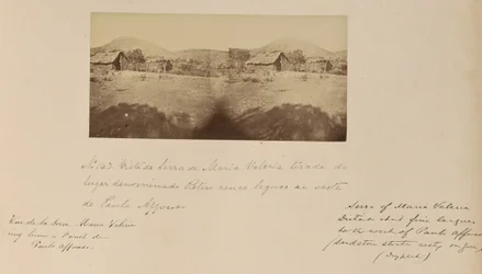 Blick auf Serra de Maria Valéria vom Ort Retero fünf Meilen westlich von Paulo Affonso