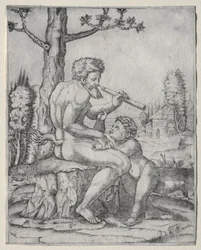 Faun und Kind, ca. 1509