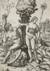 Mars, Venus und Amor