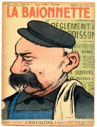Cover von „La Baionnette“, Satirisch in Farben