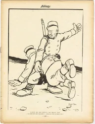 Das Bajonett, Satirisch in Schwarz-Weiß