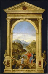 Jesus ruft die Söhne des Zebedäus, Jakobus und Johannes
