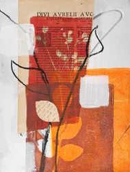 Collage mit Calla, 2024