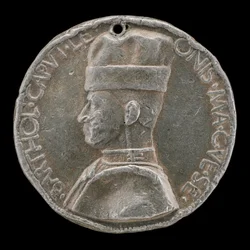 Bartolommeo Colleone aus Bergamo, 1400-1475, Condottiere [Vorderseite], 1454 oder später