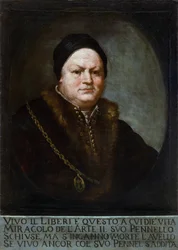 Porträt des Malers Pietro Liberi (1605-1687)